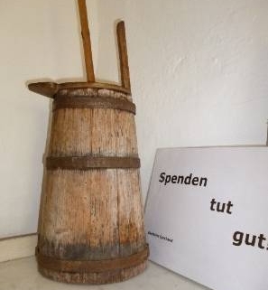 Spendenfassl für das Museum - Foto: Hammer