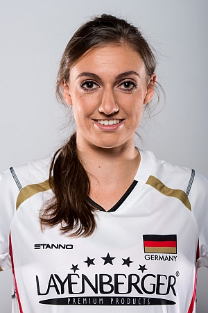 Lena Stigrot im Trikot der deutschen Nationalmannschaft 