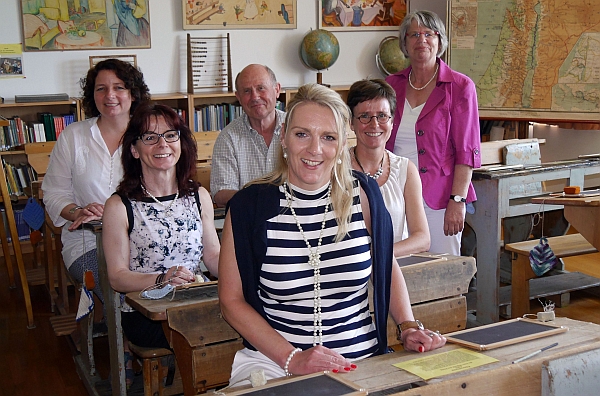 : v.l. MdL Ruth Müller, Anja König, Dr. Wilhelm Eggert-Vockerodt, Patricia Steinberger, MdL Isabell Zacharias, Eva-Maria Laske