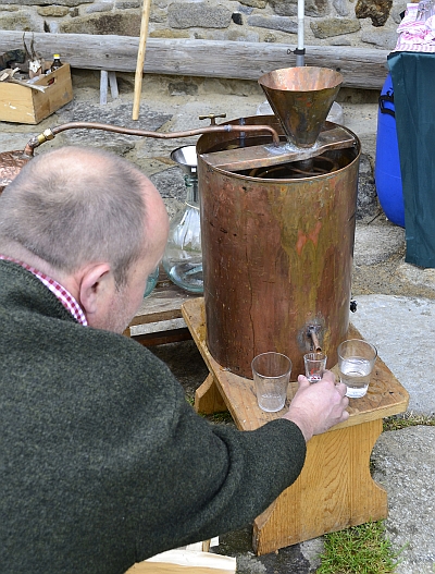 Schnapsbrenner - Foto: Freilichtmuseum Finsterau