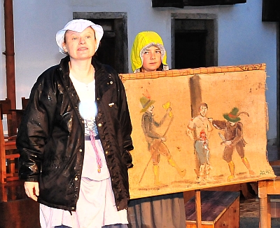 Daniela Lochner beim Opening während der Generalprobe. - Foto: Haas