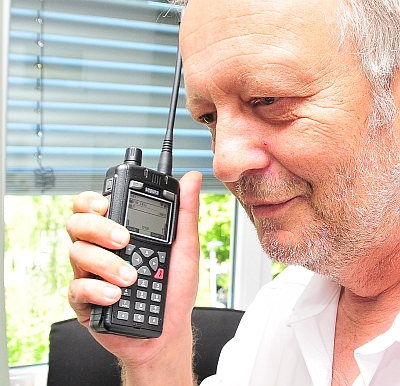 Störende Umgebungsgeräusche können bei  den digitalen Funkgeräten problemlos herausgefiltert werden. - Foto: Haas