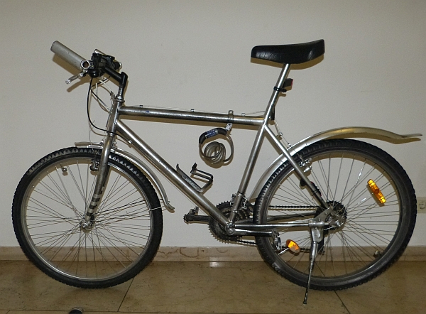 Wem gehört dieses Fahrrad bzw. wer hat es zuletzt benutzt? - Foto: Polizei