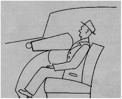 Zeichnung aus der Patenturkunde von Walter Linderer. - Foto: Deutsches Patentamt