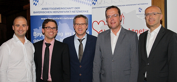 Andreas Pöschl, Tilman Röckl, Prof. Dr. Sebastian Maier, Dr. Dionys Daller und Dr. Herbert Wollner.