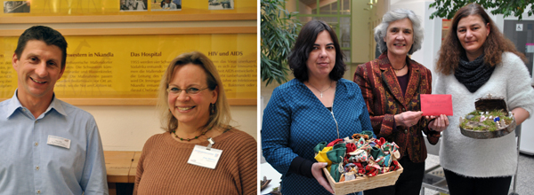 Von links: Wolfgang Dax, Ilka Wolters, Gisela Rijo da Silva, Irmengard Rottmann und Petra Mack. Foto: BKH