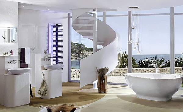 Hereinspaziert ins neue Traumbad: Mit Fertigbauelementen wird die Modernisierung von Wänden und der Bau von Möbeln zur einfachen Angelegenheit. - Foto: djd/Qboard