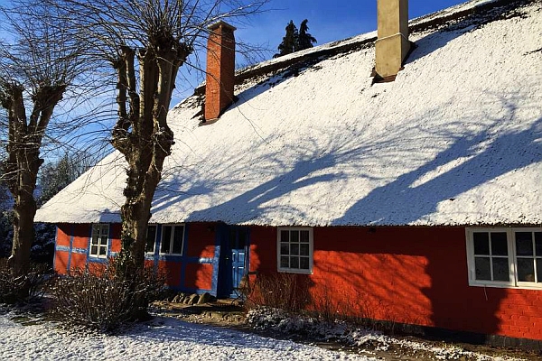 Das Haus Bertelsmann ist eines der ältesten Künstlerhäuser in Worpswede. 1877 KB Foto: djd/Touristikagentur Teufelsmoor-Worpswede-Unterweser e.V./Alexandra Gerken