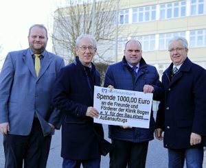 Spenenübergabe - Klinik Bogen