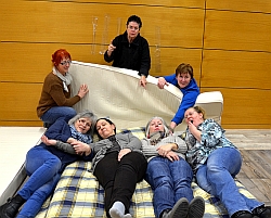 Schauspieler bei der Probe - Foto: Westenhuber