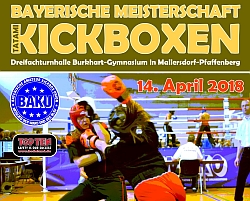 Bayerische Meisterschaft im Kickboxen in Mallersdorf