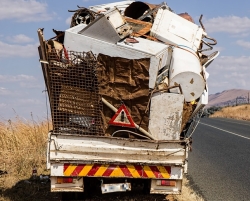 Illegale Müllsammlung