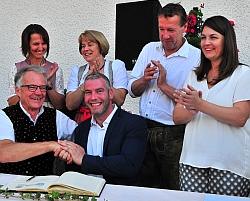 Delegation aus La Carlota in Gossersdorf