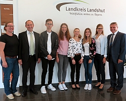 Azubis Landratsamt Landshut