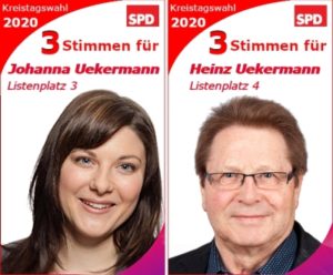 Johanna Uekermann und Heinz Uekermann