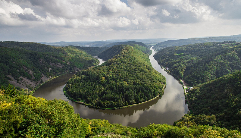 Saarschleife im Saarland