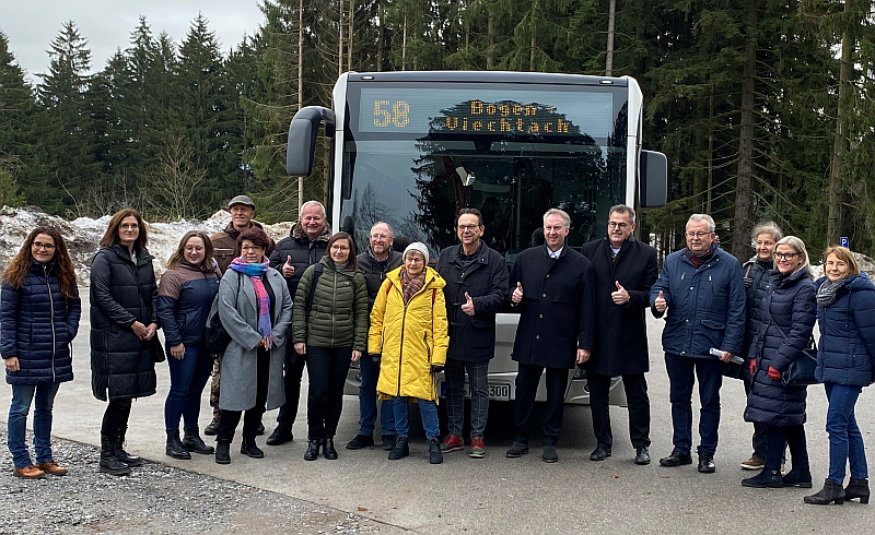 Buslinie soll Mobilität im ländlichen Raum verbessern