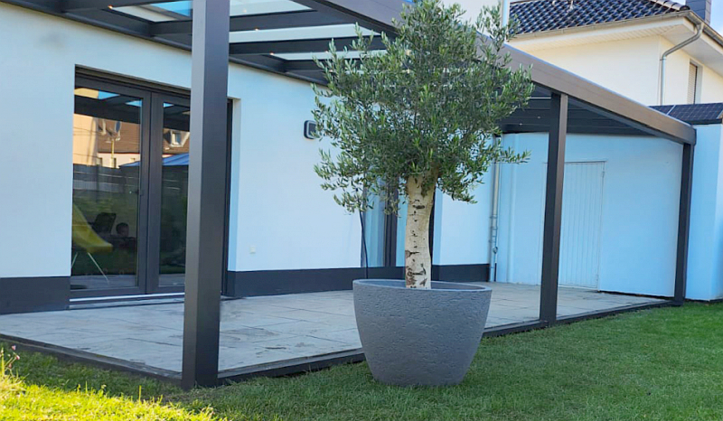 Terrassenüberdachung - Muster