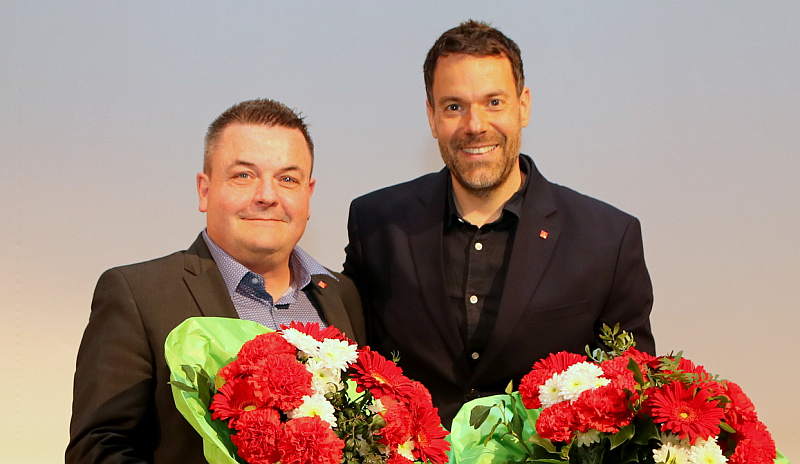 Die Bevollmächtigten der IG Metall Landshut