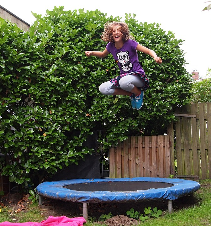 Spaß am Trampolin