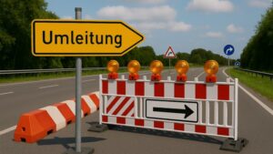 Ortsdurchfahrt Grafentraubach neun Wochen gesperrt