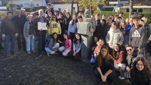 Konzell erinnert an historischen Auswanderer – Spanische Schüler zu Besuch