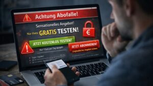 Wie Internetnutzer unseriöse Websites und Abofallen erkennen können
