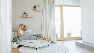 Naturwerkstoff für zeitgemäßes Design und ein angenehmes Raumklima