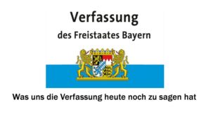 Was uns die Verfassung heute noch zu sagen hat: ÖDP lädt in Straubing zur Diskussion